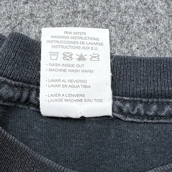 Fox Racing Long Sleeve T Shirt Large Black Logo Graphic Moto Y2K - Picture 5 of 12